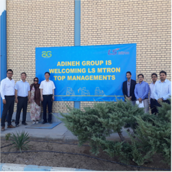 Visit of the new LSMtron manager and the delegation of Adineh group capabilities